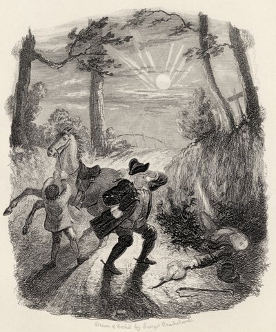 ジェリージャービスのウィッグ 作： George Cruikshank